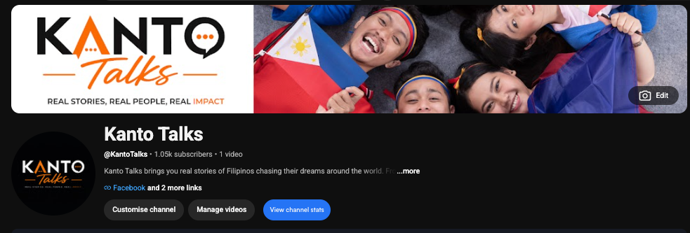 Kanto Talks YouTube channel banner